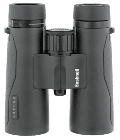Bushnell Engage 10x42 lightweight and waterproof binoculars with rubber armor coating.